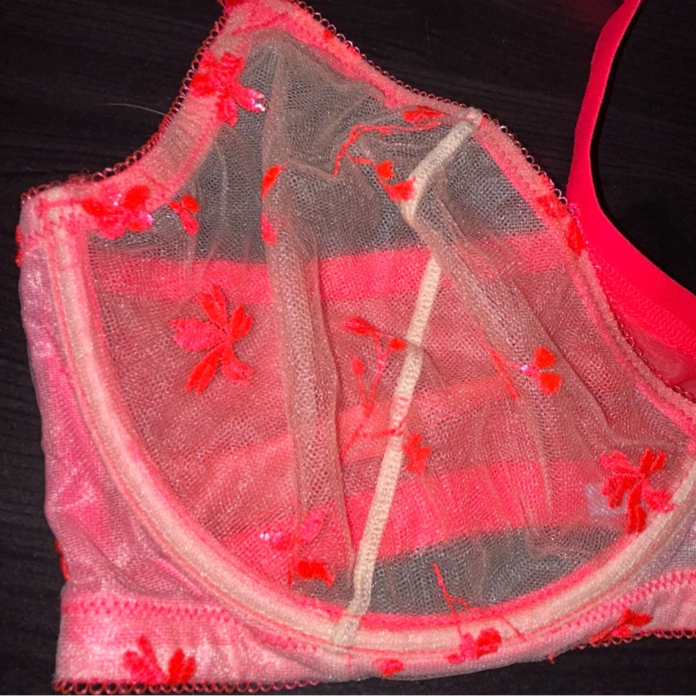 Savage X Fenty Foiled Springs
Pink Bra‎ size 38DD - Picture 2 of 5